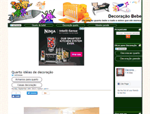 Tablet Screenshot of decoracao-bebe.com